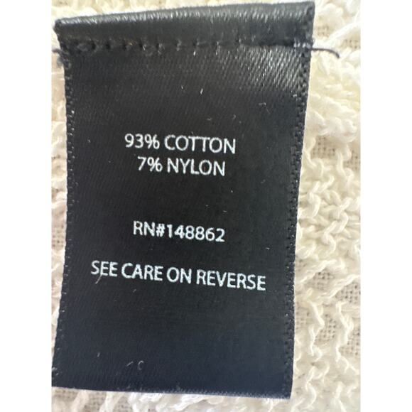 Torrid Women’s Plus Size 4 Ivory Knit Sleeveless Open Weave - Picture 6 of 7